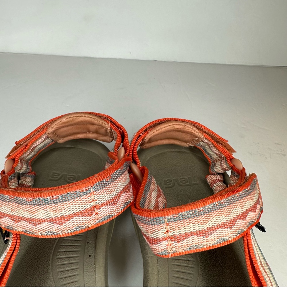 Teva Hurricane XLT2 Strap-On Sandals Orange/Pink Women Size 5 - Picture 6 of 10